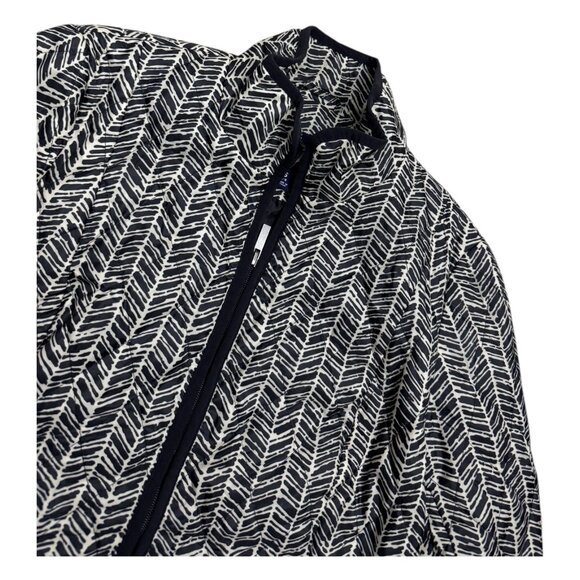 LANDS END Light Designer Winter Fall Puffer Jacket Womens Small - Picture 5 of 7